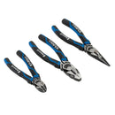 Draper 28033 Draper Expert High Leverage Plier Set, Blue (3 Piece)