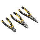 Draper 28038 Draper Expert High Leverage Plier Set, Yellow (3 Piece)
