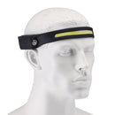 Draper 28236 COB LED Rechargeable 2-in-1 Head Torch with Wave Sensor, 3W, USB-C Cable Supplied