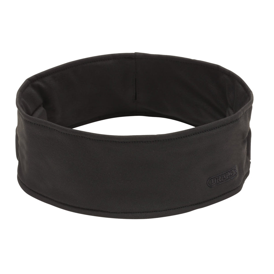 Draper 28340 Smart Wireless Rechargeable Headband with USB Charging Cable, Black, One Size