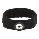 Draper 28344 Smart Wireless Rechargeable Headband with LED Head Torch and USB Charging Cable, Black, One Size