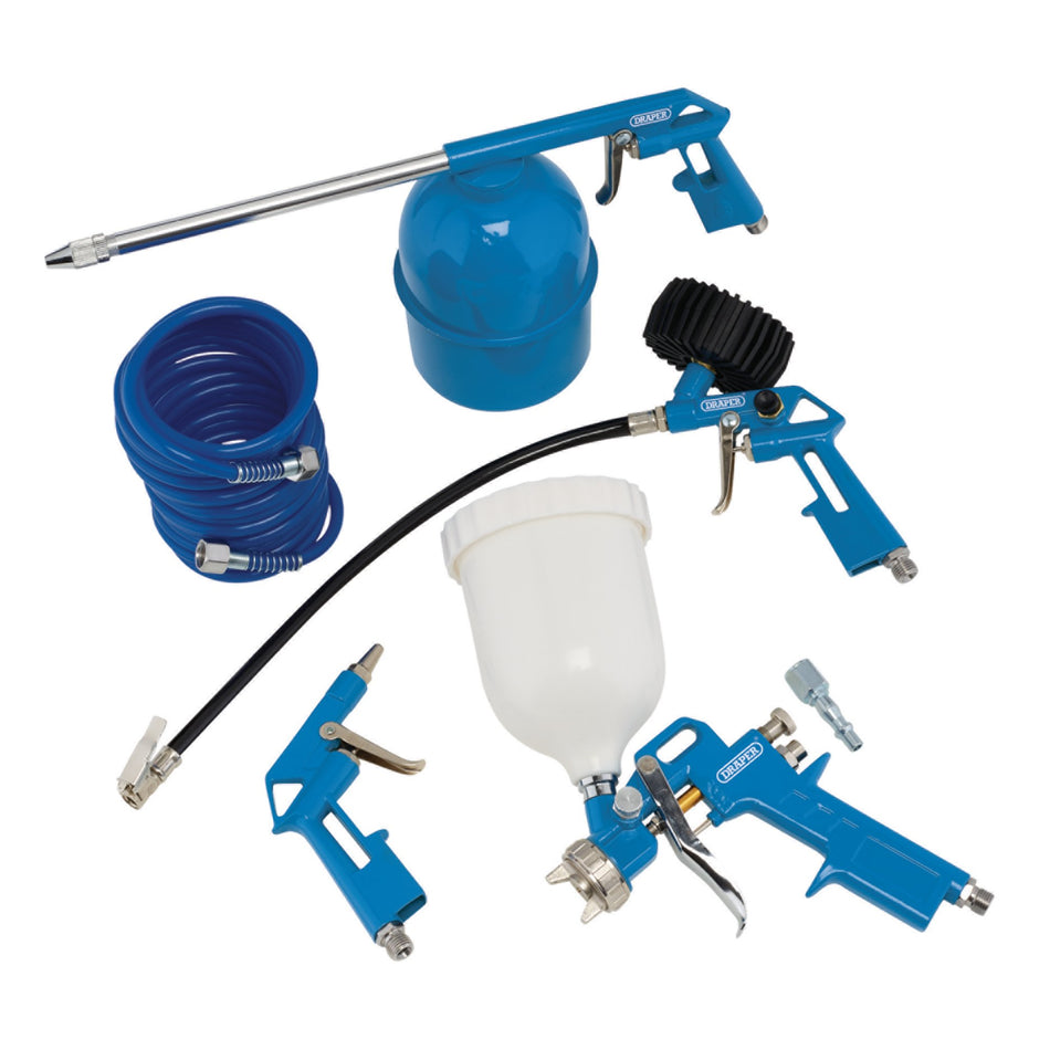Draper 28357 Air Tool Kit, 1/4" BSP (5 Piece)