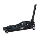Draper 28464 Draper Expert Professional Low Profile Fast Lift Garage Trolley Jack, 3 Tonne, Black