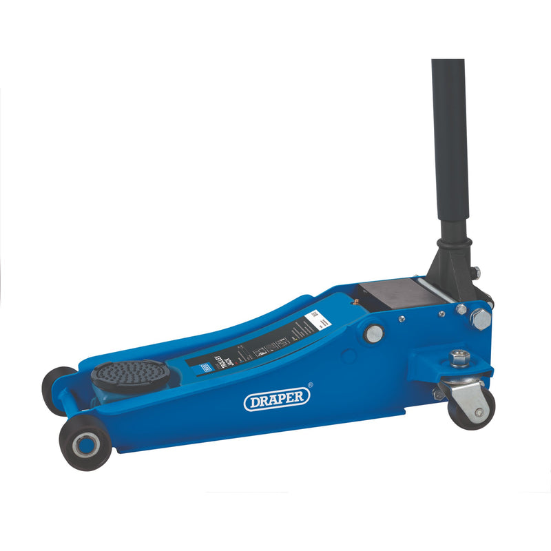 Draper 28497 Low Profile Trolley Jack, 2 Tonne