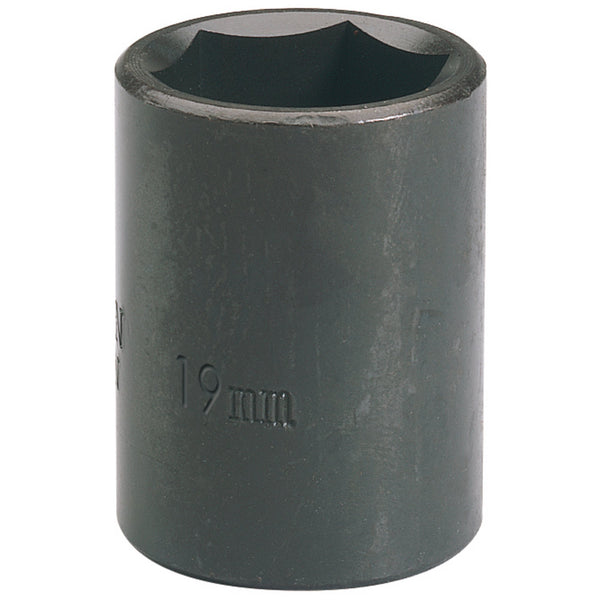 Draper 28503 Impact Socket, 1/2" Sq. Dr., 19mm