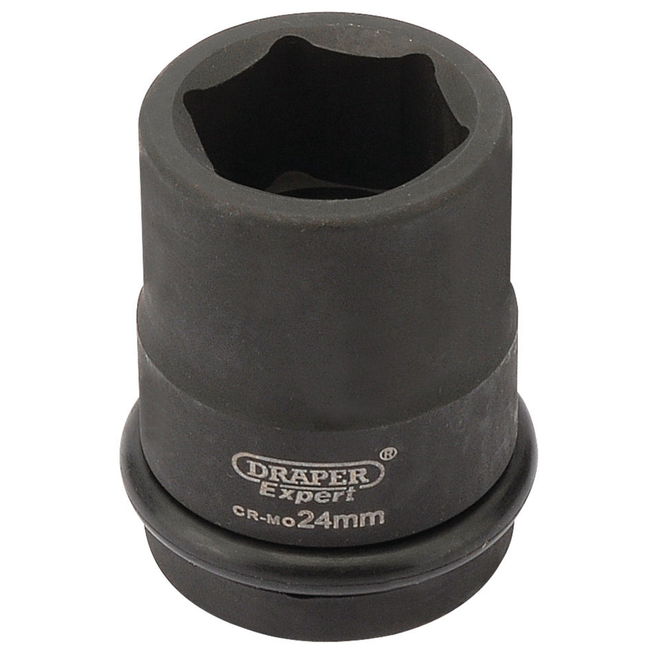 Draper 28694 HI-TORQ® 6 Point Impact Socket, 3/4" Sq. Dr., 24mm