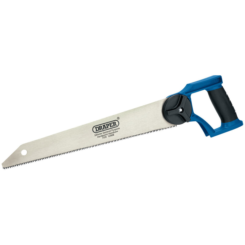 Draper 29265 General Purpose Hardpoint Handsaw, 345mm, 7tpi