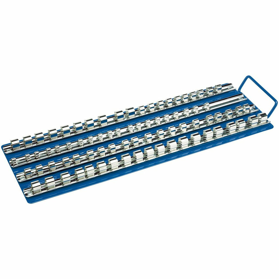 Draper 29760 1/4", 3/8", 1/2" Sq. Dr. Socket Retaining Tray Bar Carrier