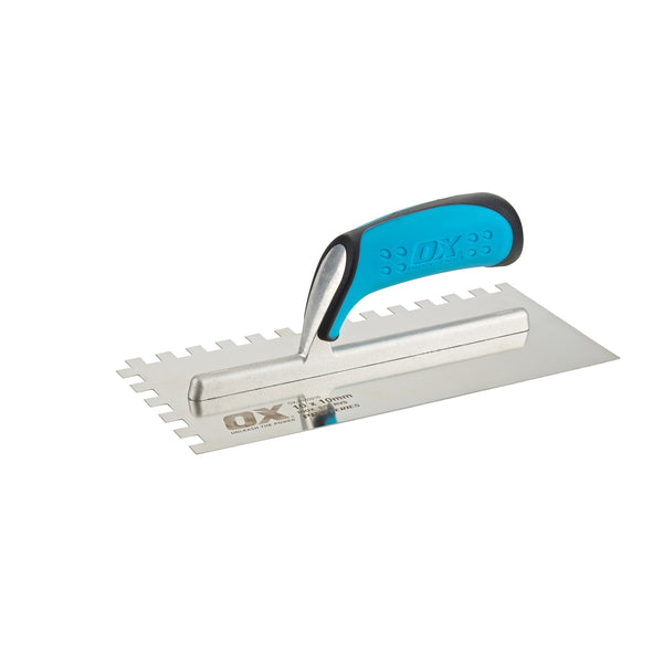 OX Tools OX-P403210 Pro 10mm Notch Trowel