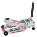 Sealey 3000SER Trolley Jack 3 Tonne Low Profile Rocket Lift