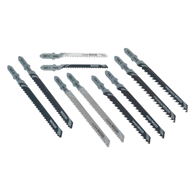 DeWalt DT2290 10 Piece Jigsaw Blades Set + Case