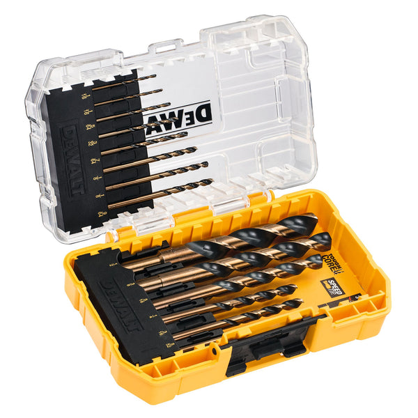 DeWalt DT70727 Black and Gold 14 Piece Drill Set