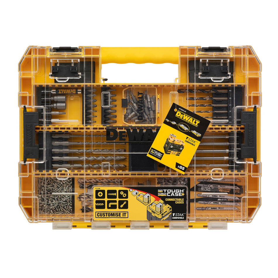 DeWalt DT70763-QZ 85 Pc Concrete and Metal Drill Bits and Screwdriver Bits Set