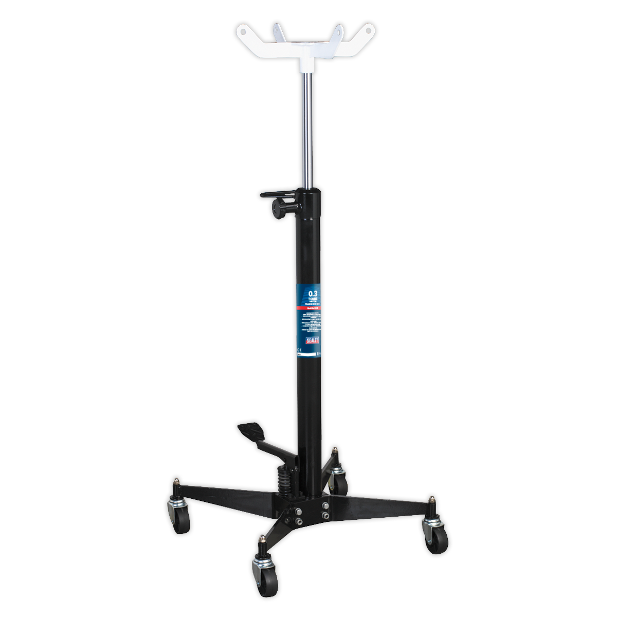 Sealey 300TRQ 300kg Vertical Transmission Jack with Quick Lift