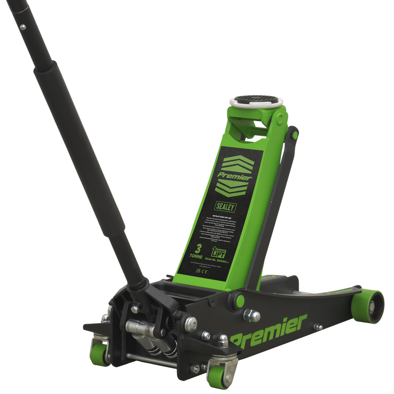 Sealey 3040AGCOMBO1 Trolley Jack 3tonne & Axle Stands (Pair) 3tonne per Stand Combo