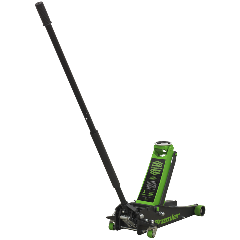 Sealey 3040AGCOMBO1 Trolley Jack 3tonne & Axle Stands (Pair) 3tonne per Stand Combo
