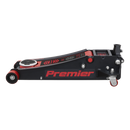 Sealey 3040AR 3tonne Trolley Jack with Rocket Lift - Red