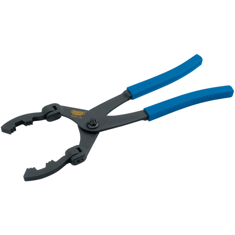 Draper 30822 Oil/Fuel Filter Pliers/Wrench, 57 - 120mm