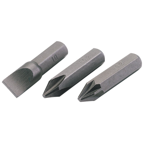 Draper 30912 Plain Slot Impact Screwdriver Bit, 10mm