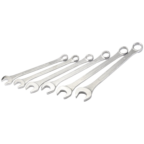 Draper 31167 Heavy Duty Long Pattern Metric Combination Spanner Set (6 Piece)