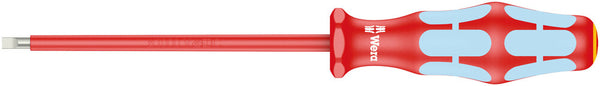 Wera 05022730001 3160 i VDE Insulated screwdriver for slotted screws, stainless, 0.6 x 3.5 x 100 mm