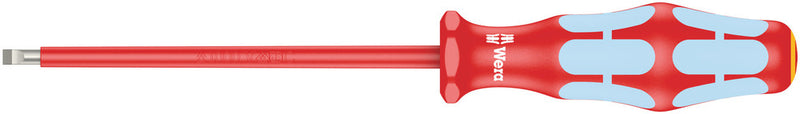 Wera 05022732001 3160 i VDE Insulated screwdriver for slotted screws, stainless, 1 x 5.5 x 125 mm