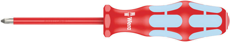 Wera 05022733001 3162 i PH VDE Insulated screwdriver for Phillips screws, stainless, PH 1 x 80 mm