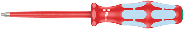 Wera 05022762001 3167 i VDE-insulated TORXÃ‚Â® screwdriver, stainless steel, TX 10 x 80 mm