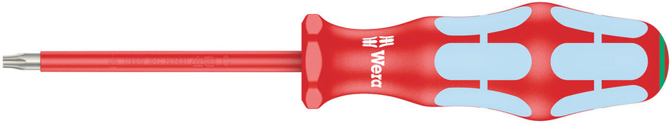 Wera 05022764001 3167 i VDE-insulated TORXÃ‚Â® screwdriver, stainless steel, TX 20 x 80 mm