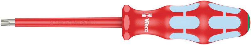 Wera 05022766001 3167 i VDE-insulated TORXÃ‚Â® screwdriver, stainless steel, TX 30 x 100 mm