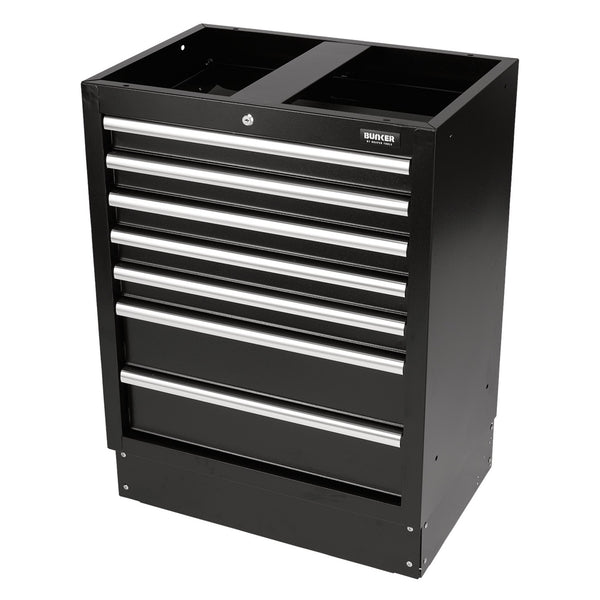 BUNKER&#174; 31706 Modular Floor Cabinet, 7 Drawer, 680mm