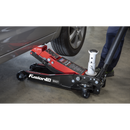 Sealey 3200LEHL Trolley Jack 2/3 Tonne Low Profile/High Lift with Rocket Lift