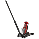 Sealey 3200LEHL Trolley Jack 2/3 Tonne Low Profile/High Lift with Rocket Lift