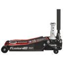 Sealey 3200LEHL Trolley Jack 2/3 Tonne Low Profile/High Lift with Rocket Lift