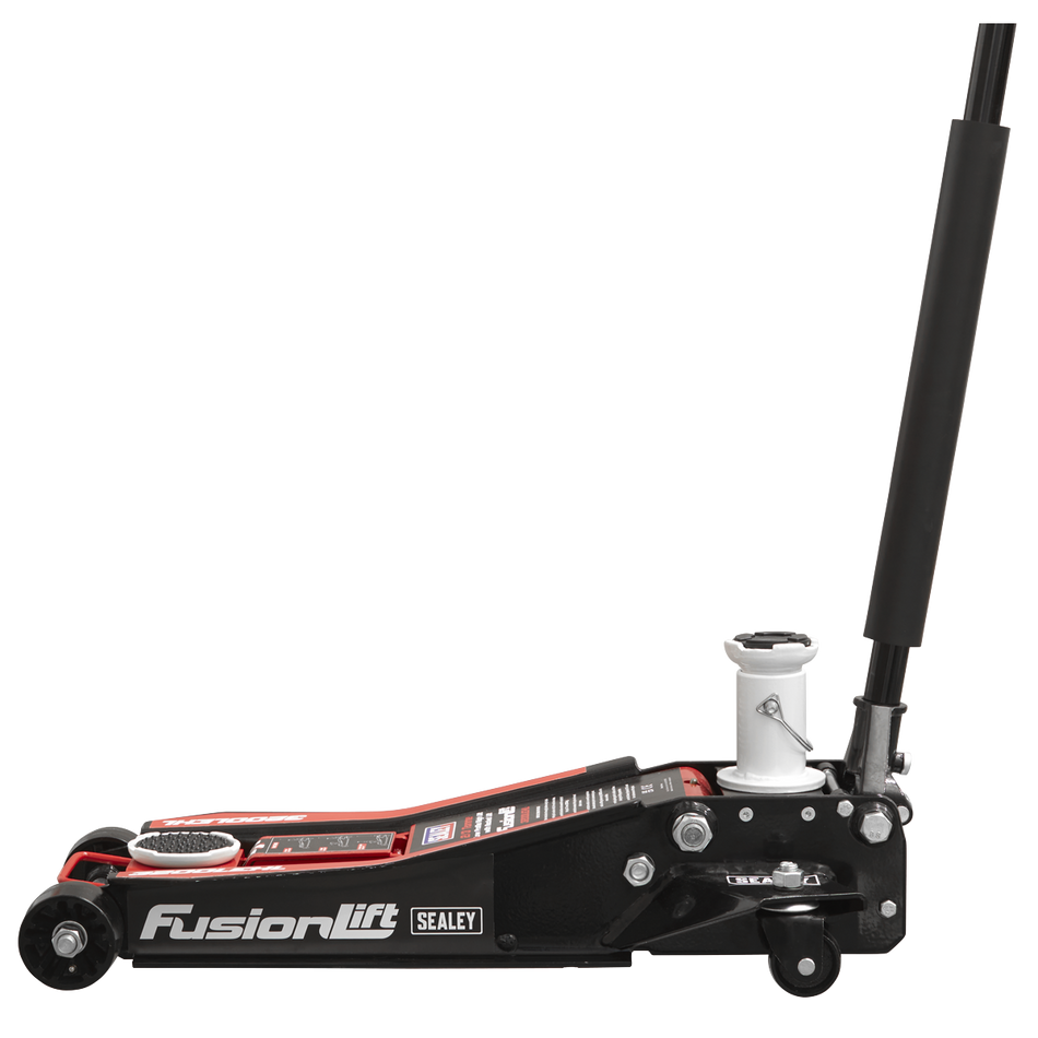 Sealey 3200LEHL Trolley Jack 2/3 Tonne Low Profile/High Lift with Rocket Lift