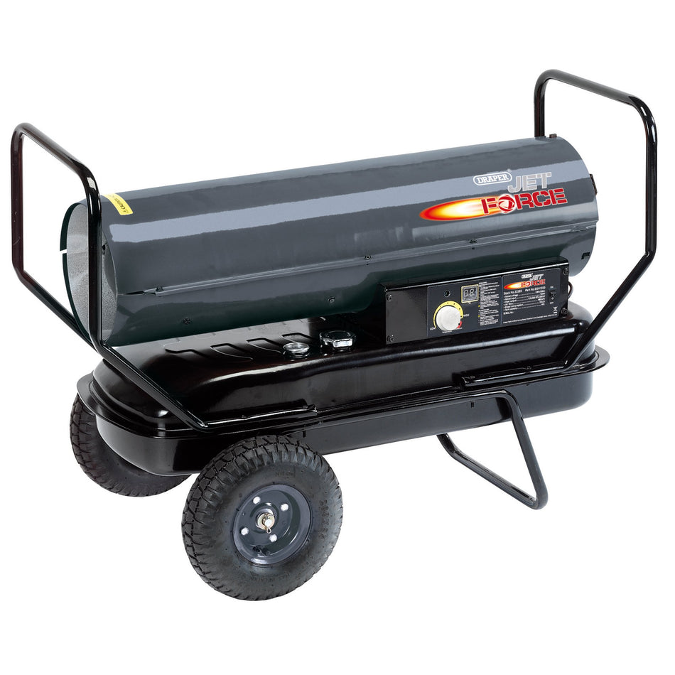 Draper 32285 Jet Force Diesel and Kerosene Space Heater, 125,000 BTU/36 kW