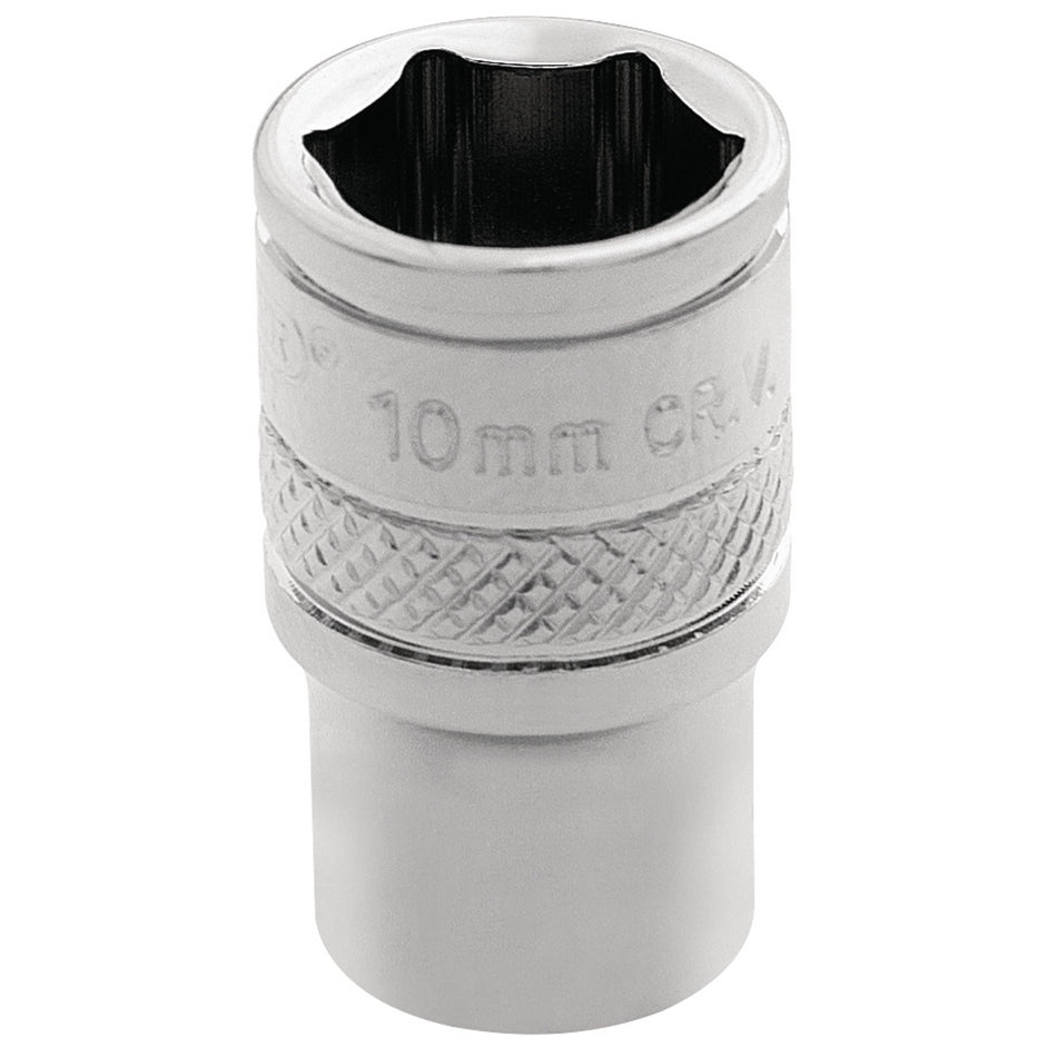 Draper 32562 HI-TORQ® 6 Point Socket, 1/4" Sq. Dr., 10mm