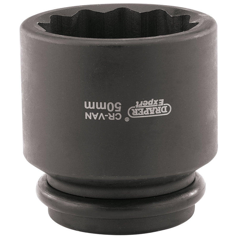 Draper 33319 Hub Nut Impact Socket, 3/4" Sq. Dr., 50mm
