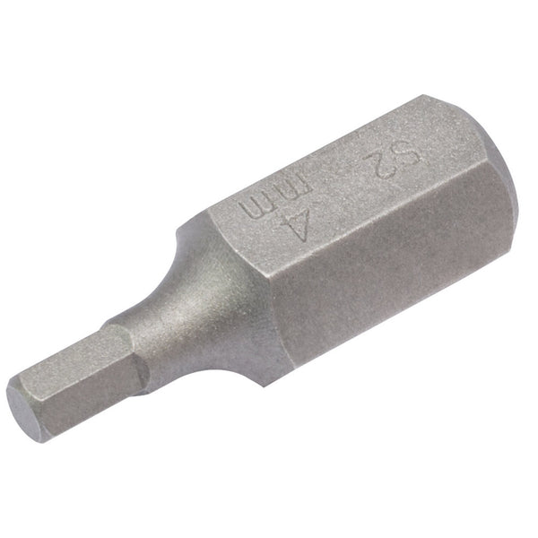 Draper 33325 4mm x 30mm Hexagonal 10mm Insert Bit for Mechanic's Bit Sets
