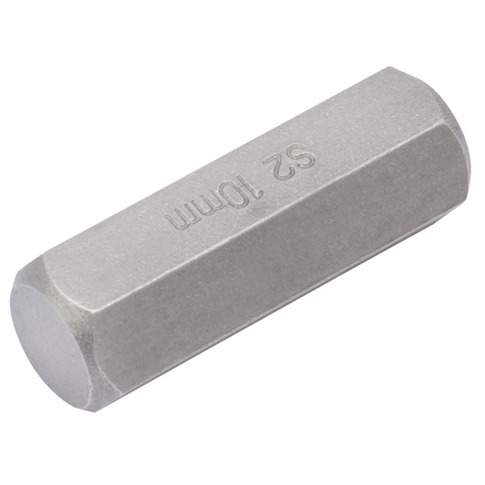 Draper 33330 10mm x 30mm Hexagonal 10mm Insert Bit for Mechanic's Bit Sets