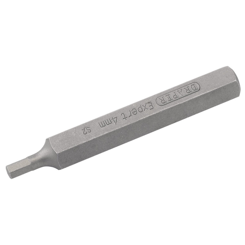 Draper 33332 4mm x 75M Hexagonal 10mm Insert Bit for Mechanic's Bit Sets