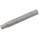 Draper 33336 8mm x 75mm Hexagonal 10mm Insert Bit for Mechanic's Bit Sets 21932, 33614 and 59985