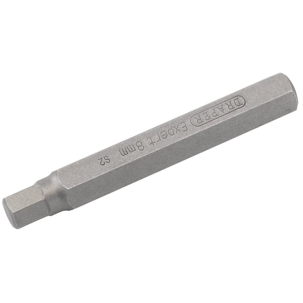 Draper 33336 8mm x 75mm Hexagonal 10mm Insert Bit for Mechanic's Bit Sets 21932, 33614 and 59985
