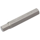 Draper 33338 12mm x 75mm Hexagonal 10mm Insert Bit for Mechanic's Bit Sets