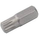 Draper 33342 M10 x 30mm Spline 10mm Insert Bit for Mechanic's Bit Sets