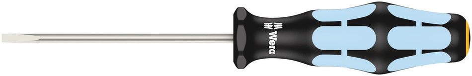Wera 05032001001 3335 Screwdriver for slotted screws, stainless, 0.5 x 3 x 80 mm