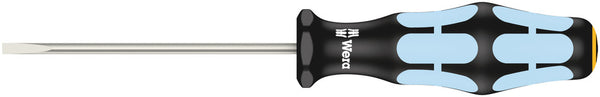 Wera 05032001001 3335 Screwdriver for slotted screws, stainless, 0.5 x 3 x 80 mm