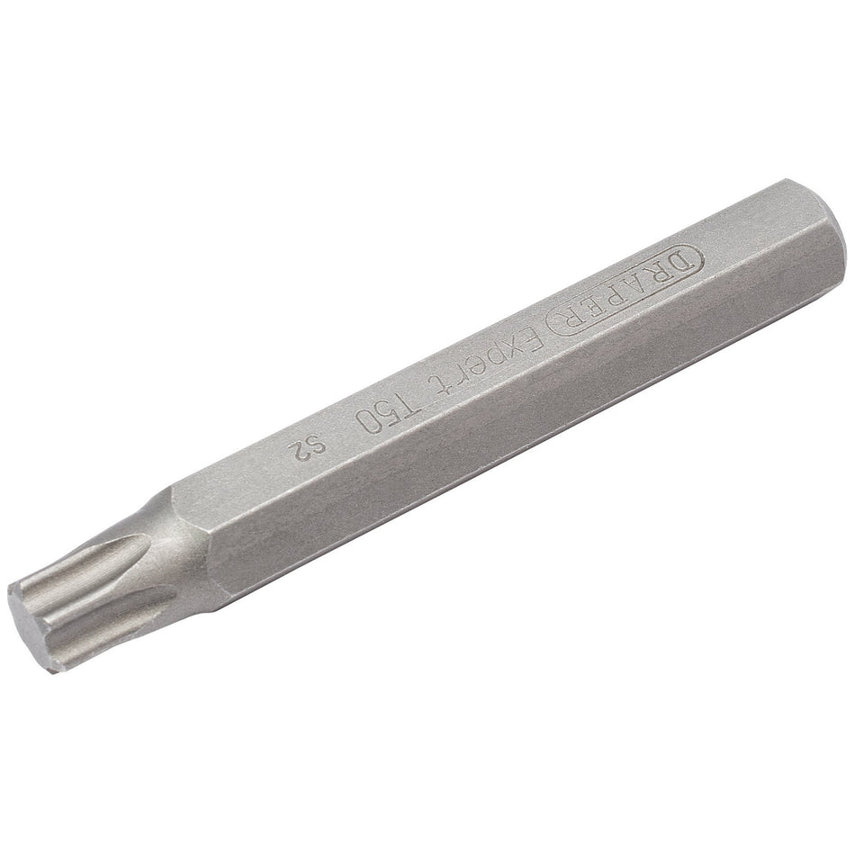 Draper 33365 T50 x 75mm Draper TX-STAR® 10mm Insert Bit for Mechanic's Bit Sets