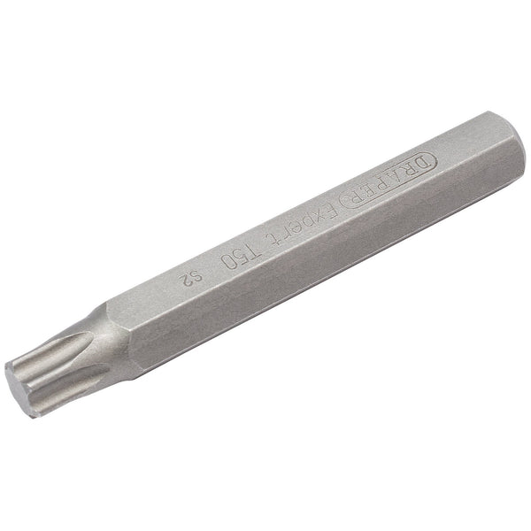 Draper 33365 T50 x 75mm Draper TX-STAR&#174; 10mm Insert Bit for Mechanic's Bit Sets
