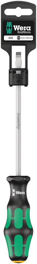 Wera 05100030001 334 SB Screwdriver for slotted screws, 1.2 x 6.5 x 150 mm